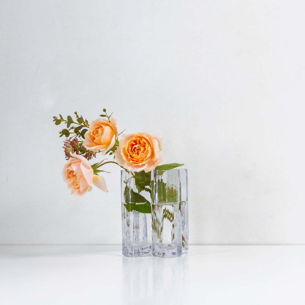 HOLMEGAARD】CROSSES Clear Vase – LIFFT