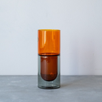 【amabro】DW VASE Small-amber×gray-