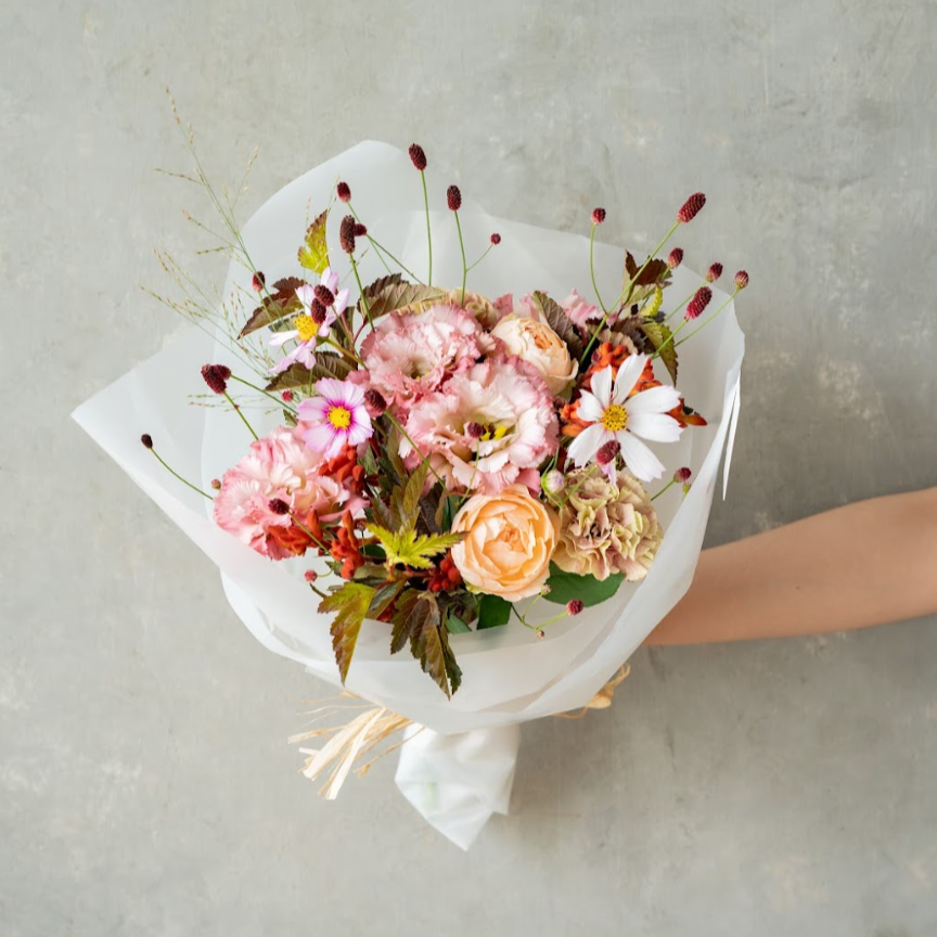【秋の期間限定ブーケ】autumn color bouquet