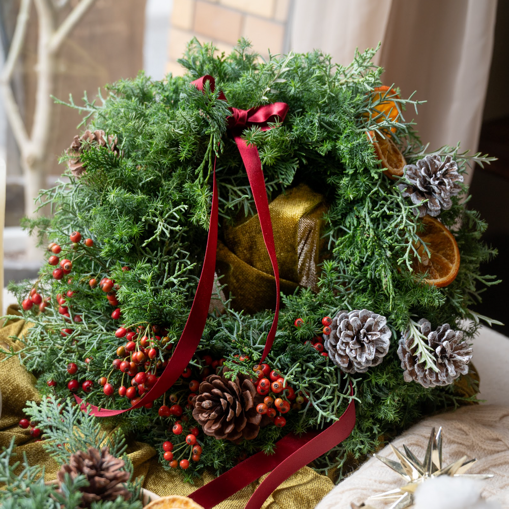 【LIFFTクリスマス2025】Winter Berries wreath
