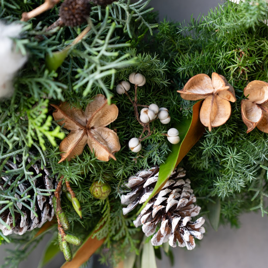 【LIFFTクリスマス2025】Natural Snow wreathe