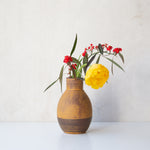 陶芸家Keicondo（ケイコンドー）の花瓶（フラワーベース）黄色3種類