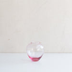 スガハラのピンクの花瓶（フラワーベース）