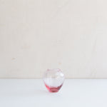 スガハラのピンクの花瓶（フラワーベース）