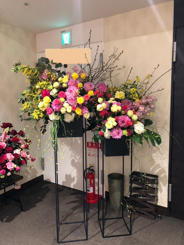 オーダー　スタンド花　2段　L