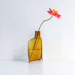 Brown Glass bottle Vase, Germany - LIFFT