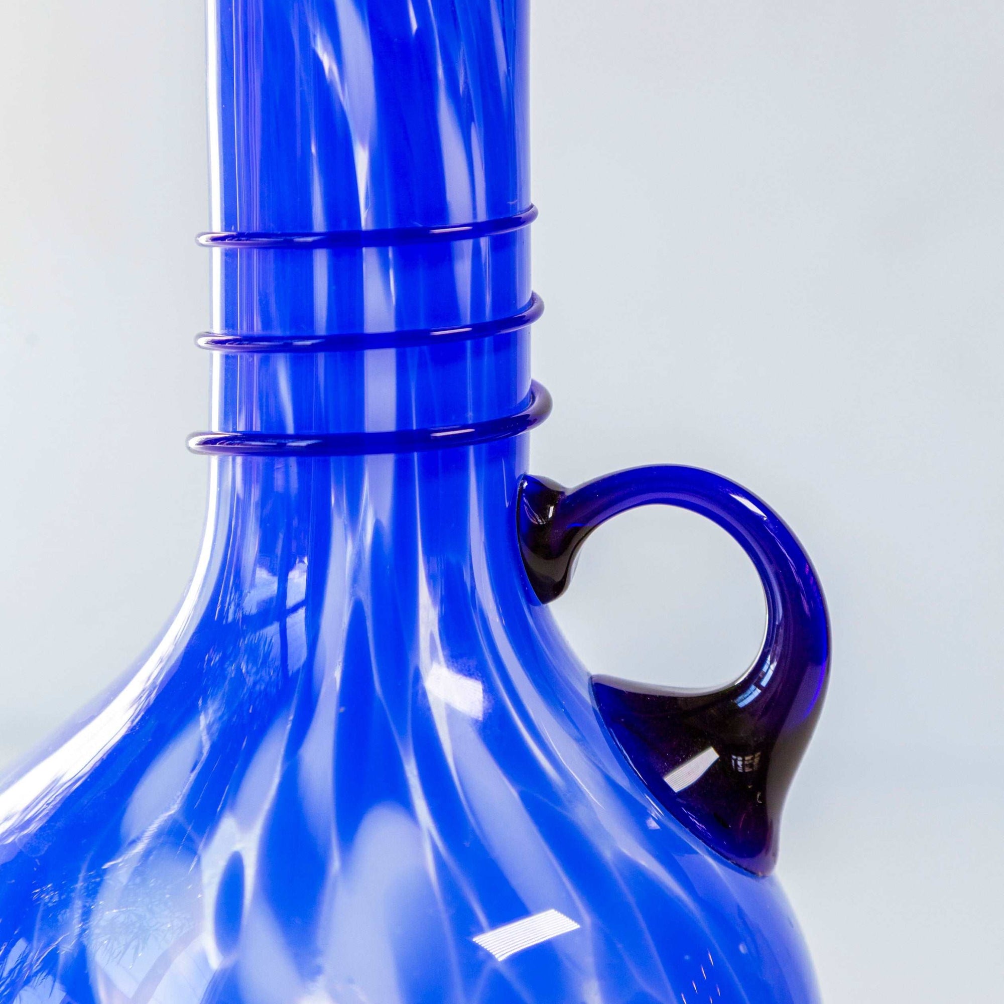 Bubble Blue Glass Vase, Italy – LIFFT