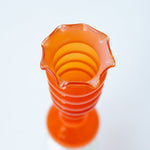 Orange Cocktail Glass Vase, Italy - LIFFT